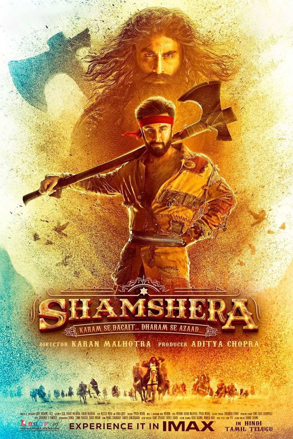 Shamshera poster